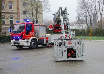 Nowa drabina JRG Nowa Ruda już w podziale bojowym