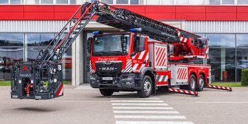 Drabina dla strażaków z Audi. Kolejny wóz od Magirusa