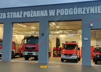 Strażacy z Podgórzyna już w nowej remizie