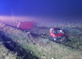 Wypadek koło Dąbrówki Malborskiej. Trzy osoby w szpitalu