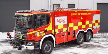 Nowa ciężka Scania dla strażaków z OSP Milanówek