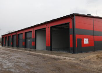 Nowa hala na poligonie Akademii Pożarniczej oddana do użytku