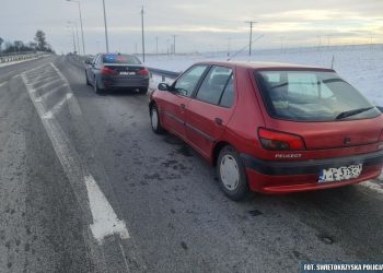 87-latek jechał pod prąd trasą S7