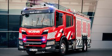 Dwie Scanie od Magirusa dla zakładówki Audi