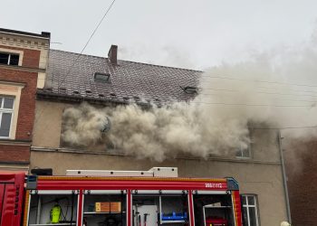 Pożar budynku mieszkalnego w Sulmierzycach