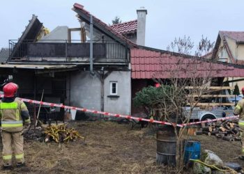 Wybuch gazu w Ornecie. Jedna osoba ranna