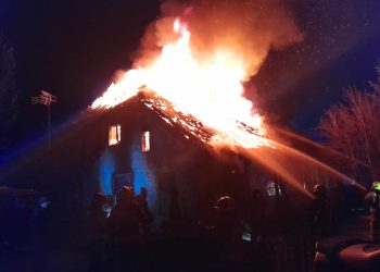 Tragiczny w skutkach pożar w Linkach