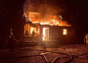 Pożar w miejscowości Kawczyn. Jedna osoba nie żyje