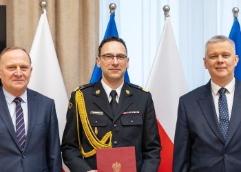 Nadbryg. Wojciech Kruczek kieruje już Państwową Strażą Pożarną