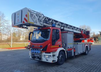 Nowa drabina trafiła do JRG 1 Koszalin