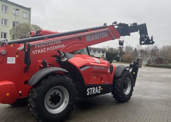 Państwowa Straż Pożarna zamawia ładowarki teleskopowe