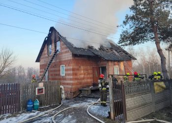 Tragiczny pożar budynku mieszkalnego w Dacharzowie