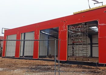 Trwa budowa remizy OSP w Karsku