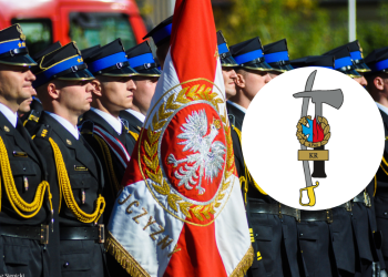 Kompania Reprezentacyjna APoż zyskała odznakę pamiątkową