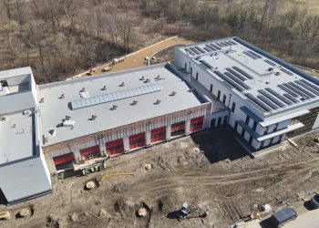 Budowa strażnicy PSP w Wadowicach idzie zgodnie z planem