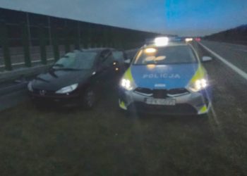 87-latek jechał pod prąd autostradą A4