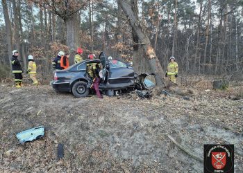 Tragiczny wypadek na DW839. Nie żyje jedna osoba