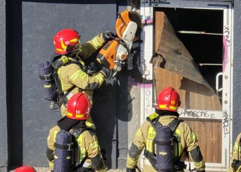 Warszawa. Pożar w hali przy Modlińskiej