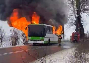 Werblinia. Szkolny autobus w ogniu