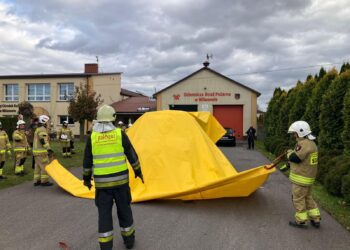 Jak gasić samochód elektryczny? Procedury straży pożarnej przy pożarach baterii litowo-jonowych