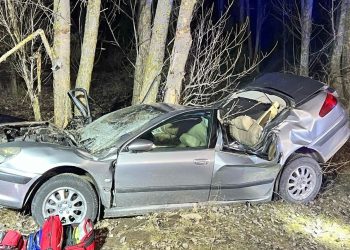 Tragiczny wypadek w powiecie kieleckim. Nie żyją dwie osoby