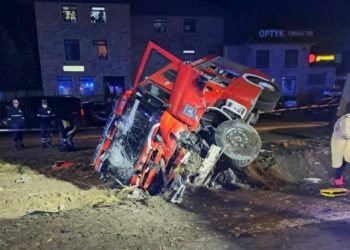 PILNE: Wypadek wozu strażackiego w Mrokowie