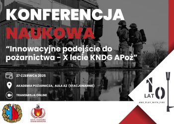 Dziesięć lat służby nauce i praktyce. Koło Naukowe Działań Gaśniczych Akademii Pożarniczej świętuje jubileusz