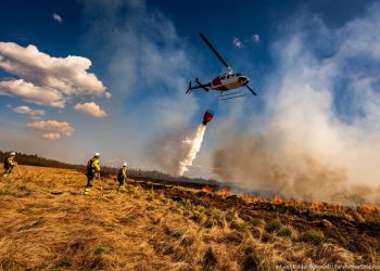 Koniec akcji strażaków w Biebrzańskim Parku Narodowym