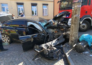 Wypadek w Lipianach. Dwie osoby ranne