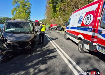 Śmiertelny wypadek na drodze krajowej nr 75