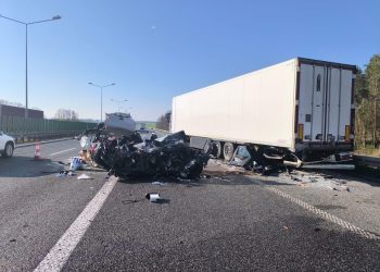 Wypadek na A4 w powiecie gliwickim