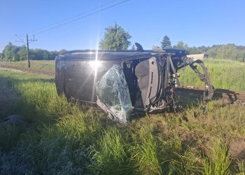 Chodzież. Wypadek na przejeździe kolejowym