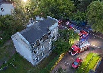 Pożar w Piastowie. Nie żyje 12-letni chłopiec
