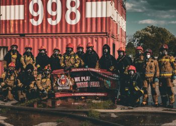 Kurs Gaszenia Pożarów Wewnętrznych na poligonie APoż