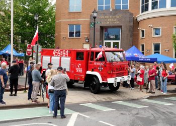 Strażacki Star na ulicach Nowego Jorku