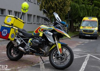 Motocyklowe zespoły ratownictwa dotrą tam, gdzie nie może ambulans