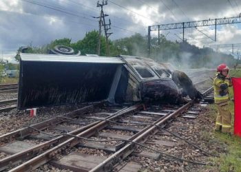 Śmiertelny wypadek na torach w Aleksandrowie Kujawskim