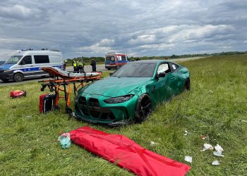 Wypadek w Krośnie. PSP: 17 osób potrzebowało pomocy