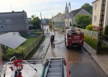 Nawałnica w powiecie raciborskim. To była pracowita niedziela strażaków