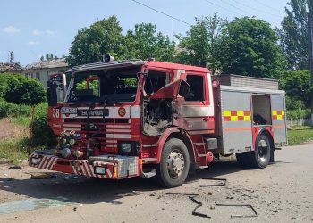 Zabici i ranni strażacy na Ukrainie