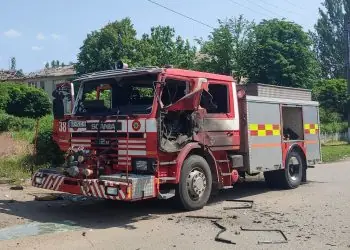 Zabici i ranni strażacy na Ukrainie