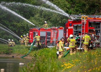 Ćwiczenia kompanii WOO we Włodowicach