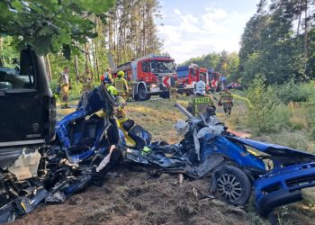 Śmiertelny wypadek na DK25 pod Oleśnicą
