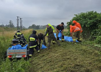 W powiecie bielskim przygotowują się na ulewy