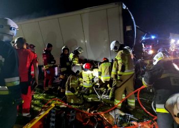 Wypadek na krajowej ‘dwójce’. Jedna osoba nie żyje