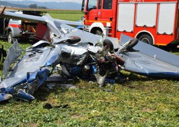 Katastrofa awionetki w Strąkowej