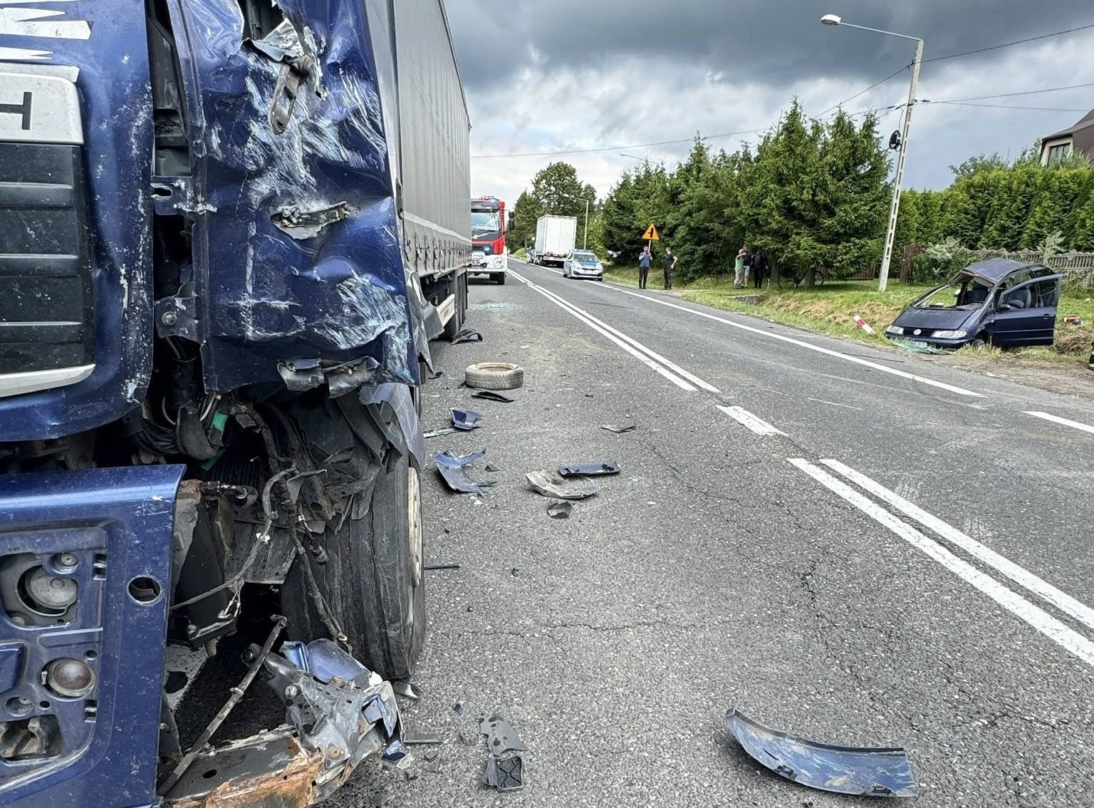 Wypadek w Spytkowicach. Nie żyje 8-letni chłopiec