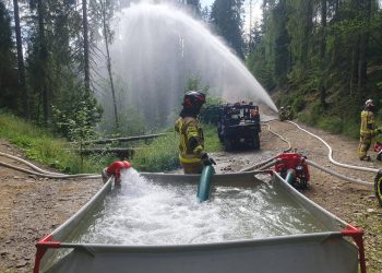 Ćwiczenia plutonu ‘AKWEN ZAKOPANE’