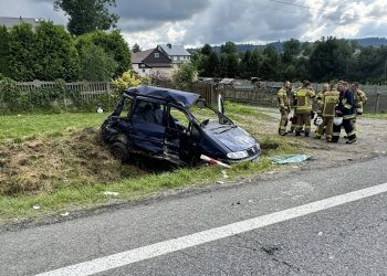 Wypadek w Spytkowicach. Nie żyje 8-letni chłopiec
