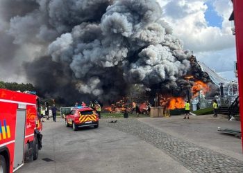 Płonie ogromna scena festiwalu Tomorrowland